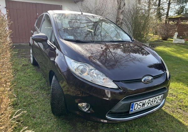 Ford Fiesta cena 20700 przebieg: 145161, rok produkcji 2009 z Świdnica małe 631